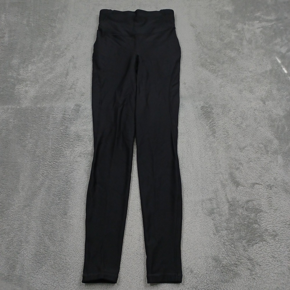 Lululemon Leggings Womens 4 Black Base Pace High Rise Fleece Activewear
